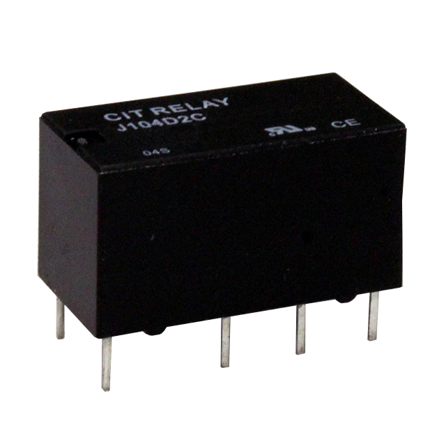J104D2C5VDC.20S CIT Relay and Switch  Signal Relays Up to 2 Amps